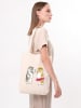MORI Schultertasche in Creme - (B)35 x (H)40 x (T)8 cm