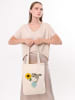 BAGmori Schultertasche in Creme - (B)35 x (H)40 x (T)8 cm
