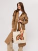 Lucky Bees Shopper bag w kolorze kremowym - 47 x 36 x 8 cm