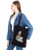 MORI Schultertasche in Schwarz - (B)35 x (H)40 x (T)8 cm
