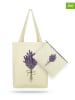 Lucky Bees 2-delige set: schoudertas en cosmeticatas