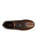 Wojas Skórzane sneakersy w kolorze brązowym