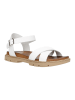 Wojas Leder-Sandalen in Weiß