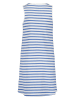 Blue Seven Sukienka w kolorze biało-niebieskim