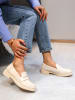Sixth Sens Mokassins in Beige
