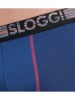 Sloggi 2-delige set: boxershorts zwart/blauw