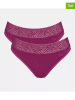 Sloggi 2-delige set: slips fuchsia