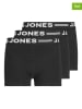 JACK & JONES Junior 3er-Set: Boxershorts "Sense Trunks" in Schwarz