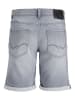 JACK & JONES Junior Jeans-Shorts "Rick" in Grau