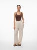 Vero Moda Broek "Queeny" crème