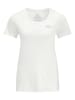 Jack Wolfskin Koszulka funkcyjna "Tech" w kolorze białym