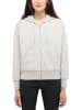 Mustang Sweatjacke in Hellgrau