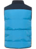 Mustang Doorgestikte bodywarmer lichtblauw