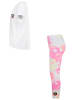 Converse 2-delige outfit geel/roze/groen
