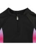 Converse 2tlg. Badeoutfit in Schwarz/ Lila