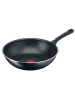 Tefal Patelnia wok "Day by day" w kolorze czarnym - Ø 28 cm