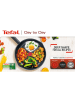 Tefal Patelnia wok "Day by day" w kolorze czarnym - Ø 28 cm