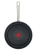 Tefal 2tlg. Set: Edelstahl-Schmorpfanne "Virtuoso" - Ø 24 cm