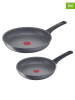Tefal 2er. Set: Bratpfannen "Healthy Chef" in Grau