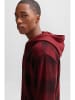 Hugo Boss Fashion Hoodie in Bordeaux