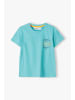 Minoti 3-delige set: shirts turquoise/wit