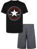 Converse 2-częściowy zestaw w kolorze czarno-antracytowym