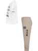 Converse 2-delige outfit wit/beige