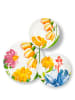 Trendy Kitchen by EXCÉLSA 18-delig tafelservies "Blooming" wit/meerkleurig