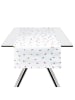 Trendy Kitchen by EXCÉLSA Tischläufer "Honolulu" in Weiß - (L)140 x (B)45 cm