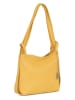 Anna Morellini Leder-Schultertasche in Gelb - (B)30 x (H)30 x (T)10 cm