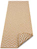 NORTHRUGS Indoor-/ Outdoor-Teppich "Palma" in Senf/ Creme