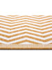NORTHRUGS Indoor-/outdoortapijt "Palma" mosterdgeel/crème