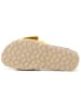 billowy Leren slippers geel