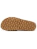 billowy Leren slippers bruin