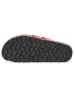 billowy Leren teenslippers rood