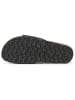 billowy Leren teenslippers zwart