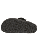 billowy Leren clogs zwart