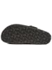 billowy Leren clogs zwart