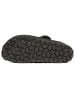 billowy Leren clogs zwart