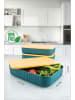 Violeta Home Lunchbox turquoise - (B)26,1 x (H)8,2 x (D)37,4 cm
