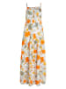 O´NEILL Kleid "Quorra" in Weiß/ Grün/ Orange