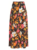 O´NEILL Spódnica "Alofa" w kolorze czarnym ze wzorem