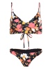 O´NEILL Bikini "Wave Skye" zwart/roze/oranje