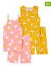 carter's Piżamy (2 szt.) w kolorze jasnoróżowo-żółtym