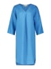 CARTOON Lniana sukienka w kolorze niebieskim