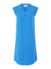 CARTOON Lniana sukienka w kolorze niebieskim