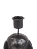 HouseVitamin Świecznik w kolorze czarnym - 18 x 18 x 7 cm