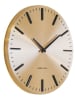 HouseVitamin Wanduhr in Gold/ Schwarz - Ø 35,5 cm
