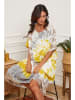 Fleur de Lin Kleid in Creme/ Gelb