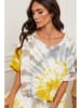 Fleur de Lin Kleid in Creme/ Gelb